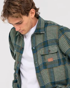 Houndstooth Overshirt | Rusty Store
