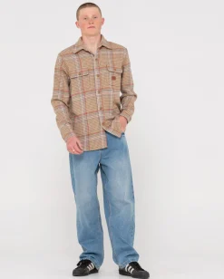 Houndstooth Overshirt | Rusty Store