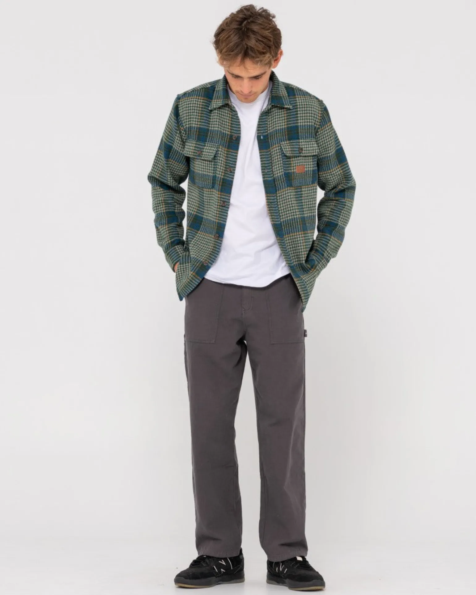 Houndstooth Overshirt | Rusty Store