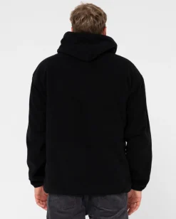 In Line Sherpa Zip Up Polar Fleece | Rusty Cheap
