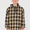 Indicate Quarter Zip Hood | Rusty Hot
