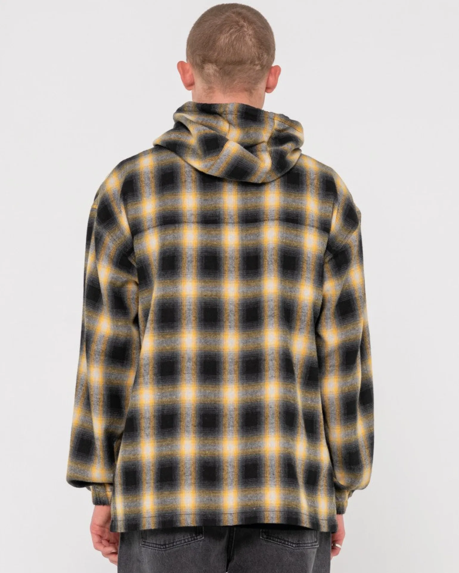 Indicate Quarter Zip Hood | Rusty Hot