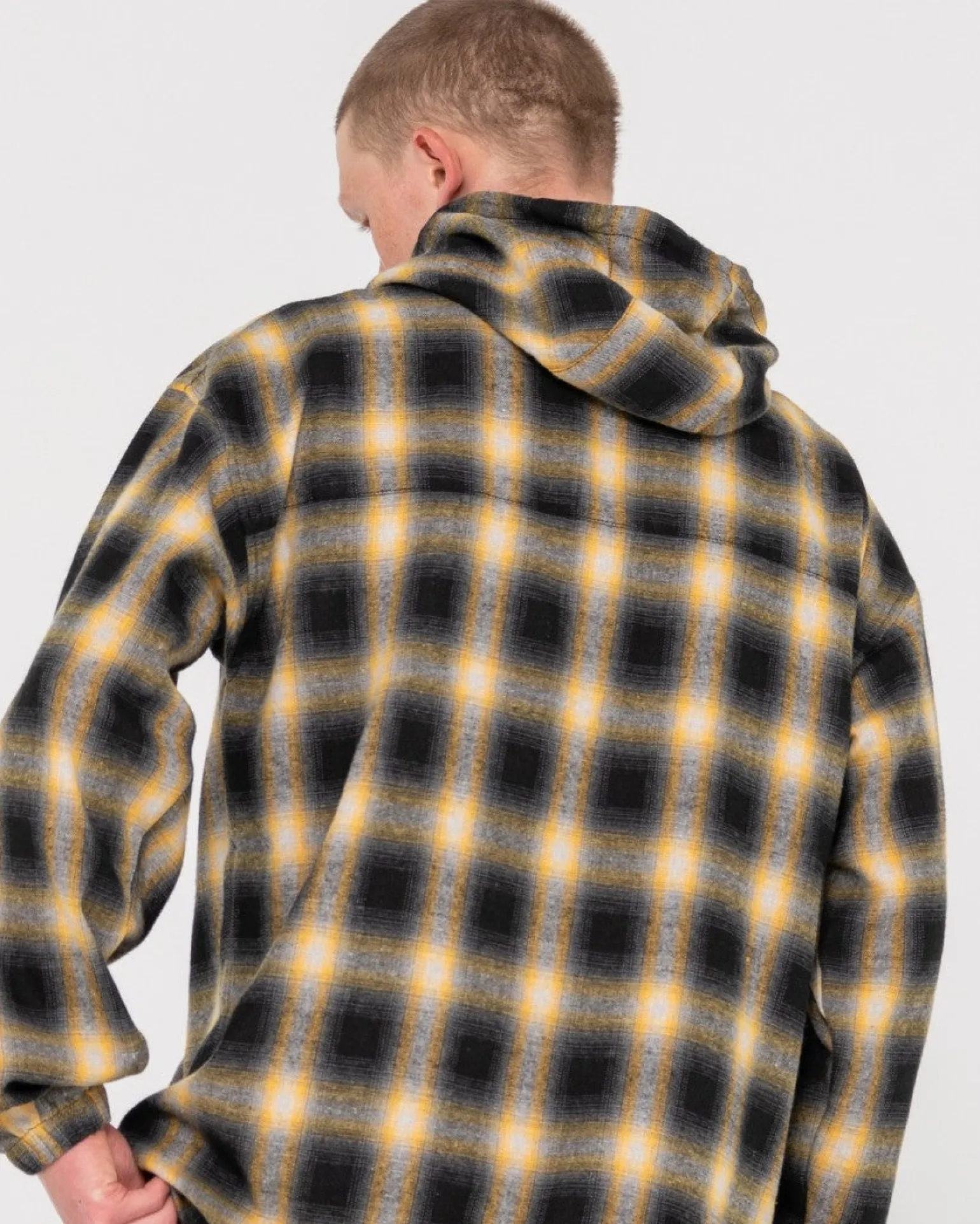 Indicate Quarter Zip Hood | Rusty Hot