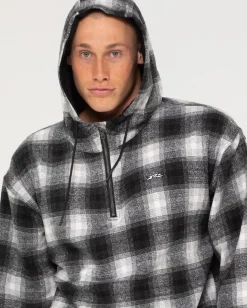 Indicate Quarter Zip Hood | Rusty Shop
