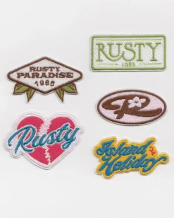 Iron-On Embroidered Patch Pack | Rusty Shop