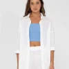 Isabelle Oversize Long Sleeve Shirt | Rusty Online