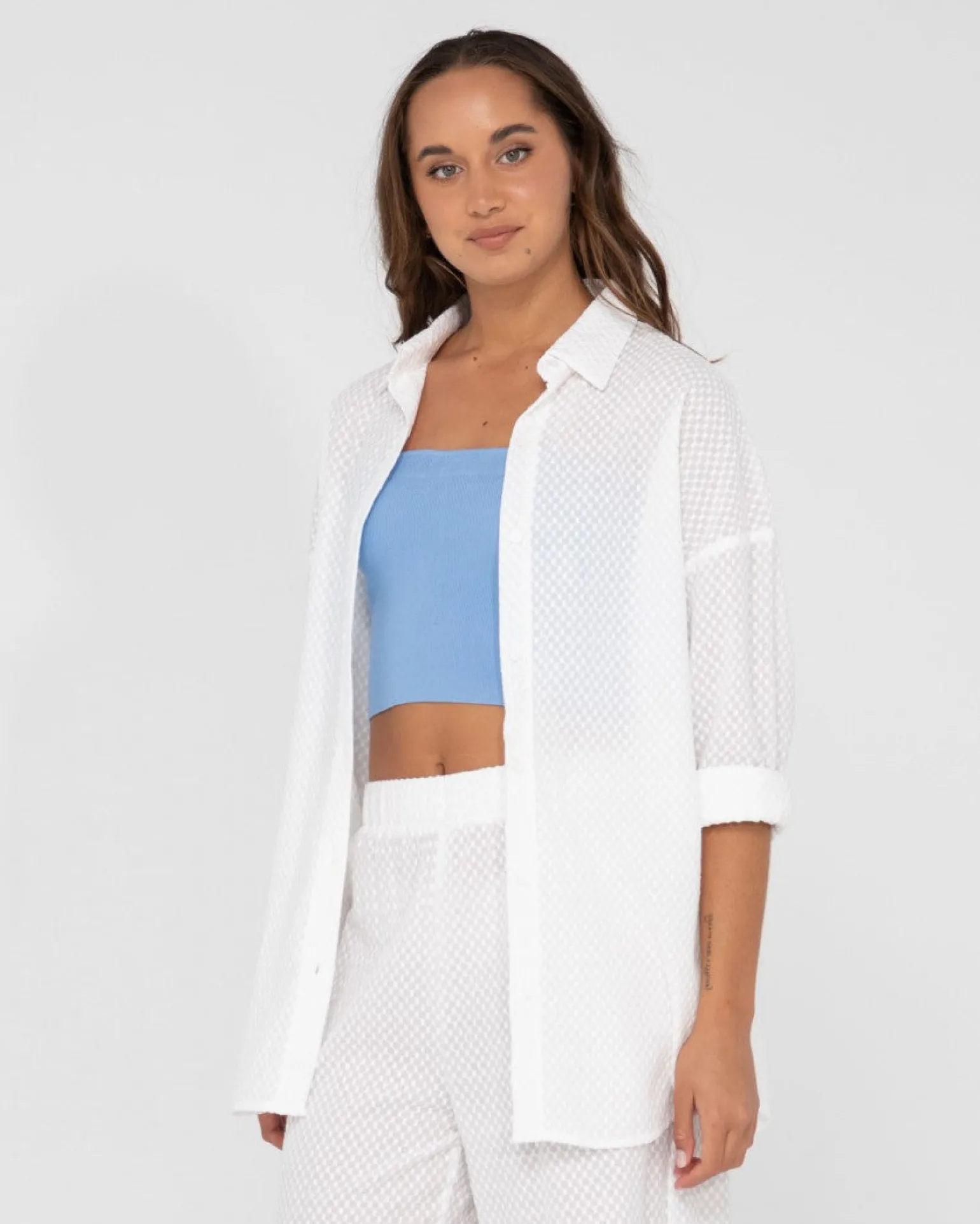Isabelle Oversize Long Sleeve Shirt | Rusty Discount