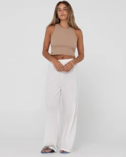 Isabelle Relaxed Fit High Waisted Pant | Rusty Fashion