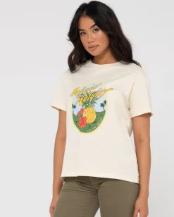 Island Holiday Relaxed Graphic Tee | Rusty Outlet