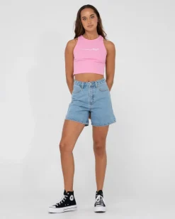 Island Life Racer Tank Top | Rusty Flash Sale
