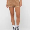 Its No Secret Low Rise Cord Short | Rusty Best