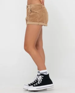 Its No Secret Low Rise Cord Short | Rusty Best