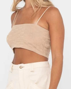 Jai Knitted Crop Top | Rusty Fashion