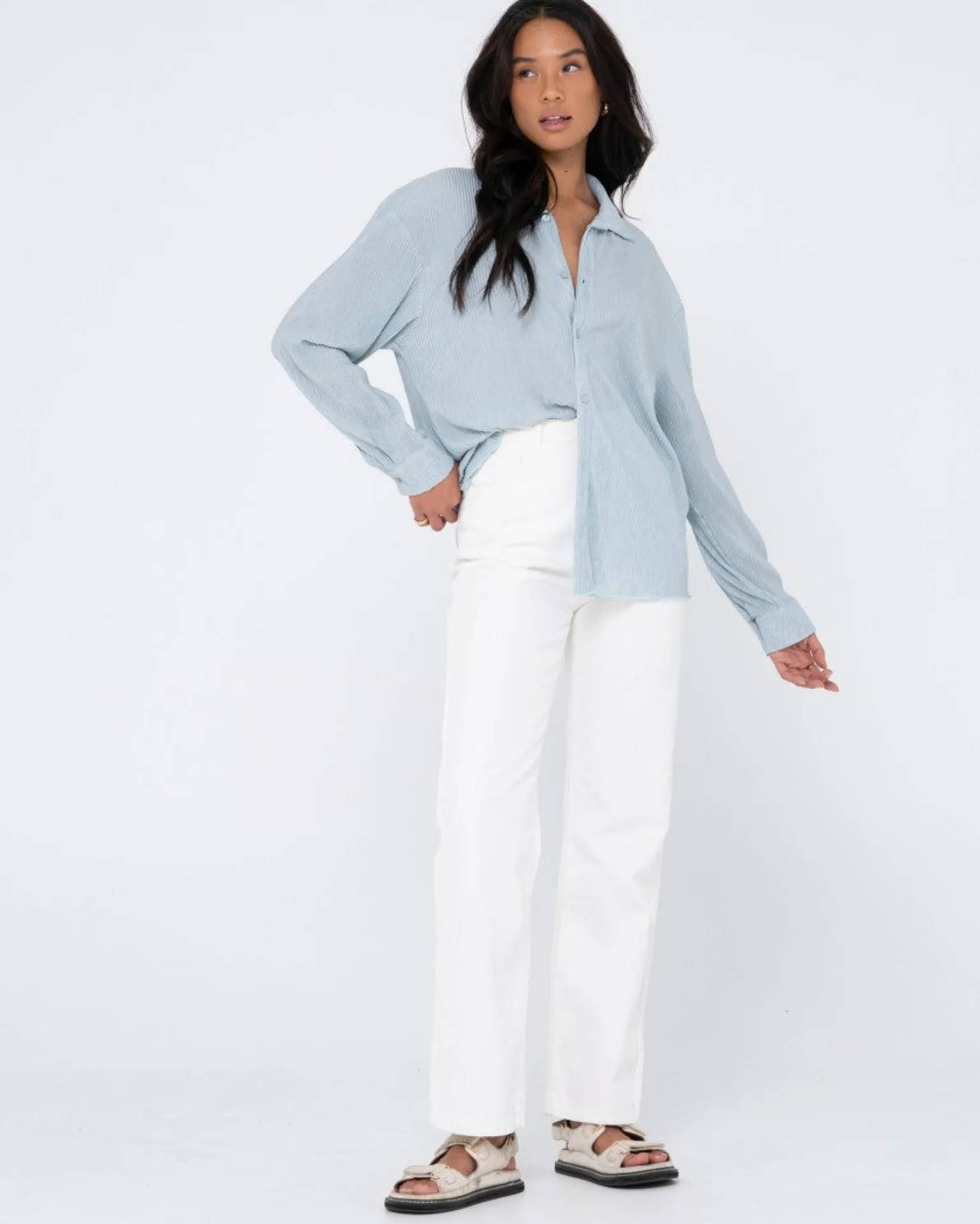 Jayde Long Sleeve Shirt | Rusty Hot