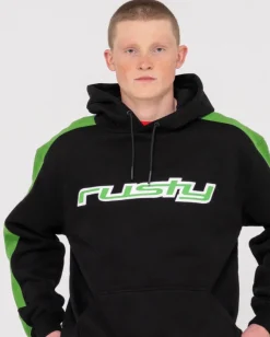 2K Sing Graphic Hooded Super Fleece | Rusty Cheap