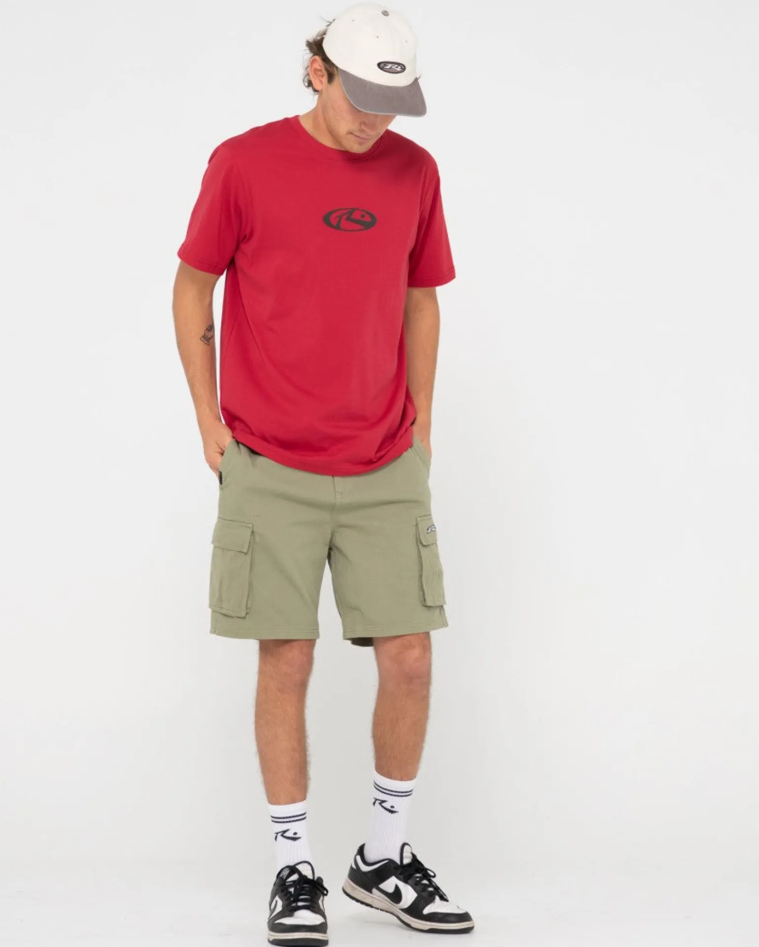 Kick Flip Vintage Wash Embroidered Dad Cap | Rusty Flash Sale