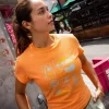 Le Sol Skimmer Graphic Baby Tee | Rusty Cheap