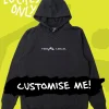 Locals Only Custom Printed Fleece Hoodie | Rusty Best