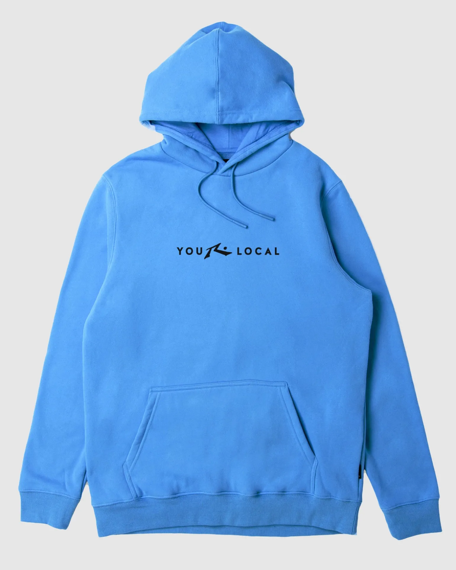 Locals Only Custom Printed Fleece Hoodie | Rusty Store