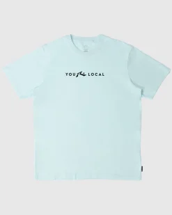 Locals Only Custom Printed Short Sleeve Tee | Rusty New
