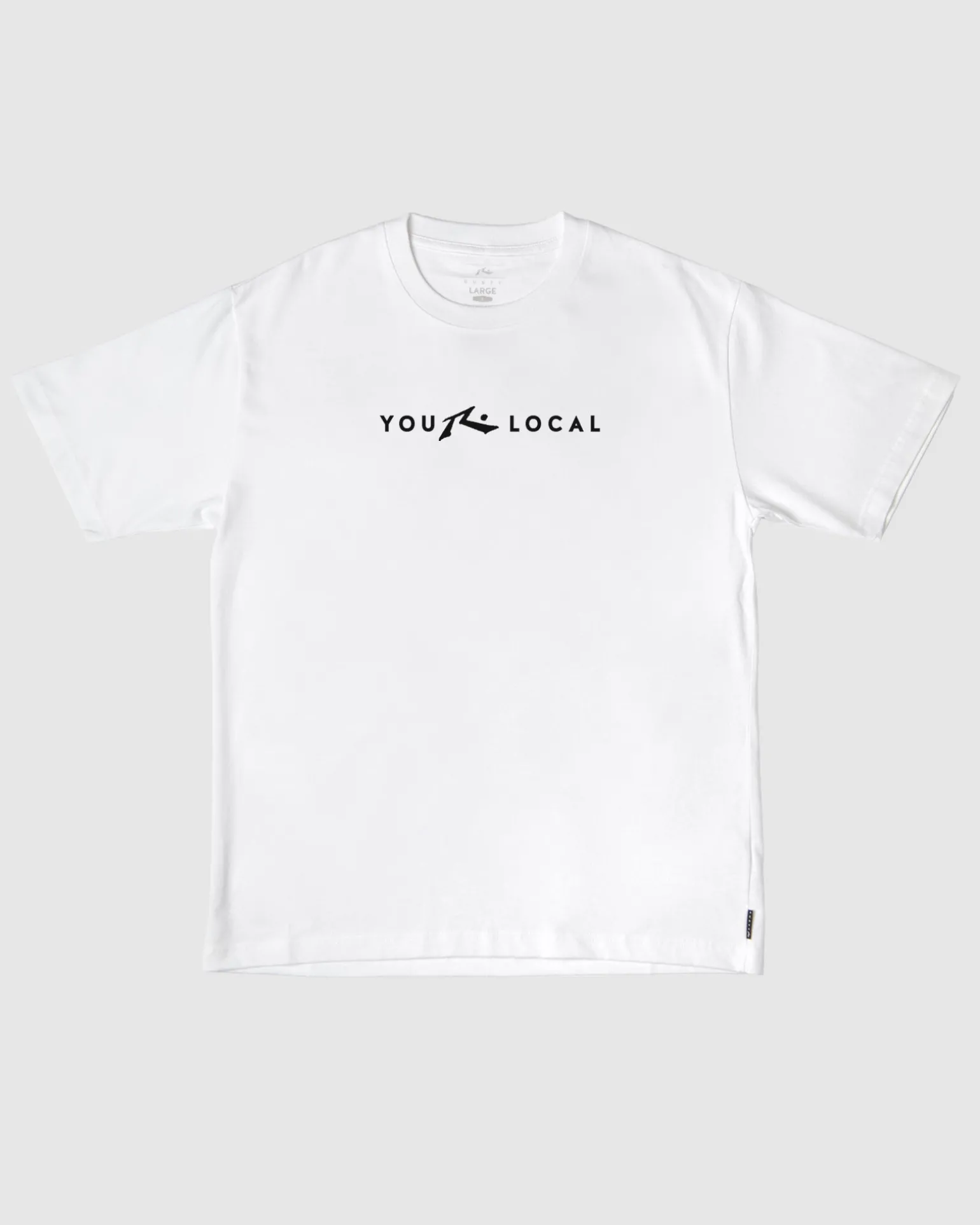 Locals Only Custom Printed Short Sleeve Tee | Rusty Sale