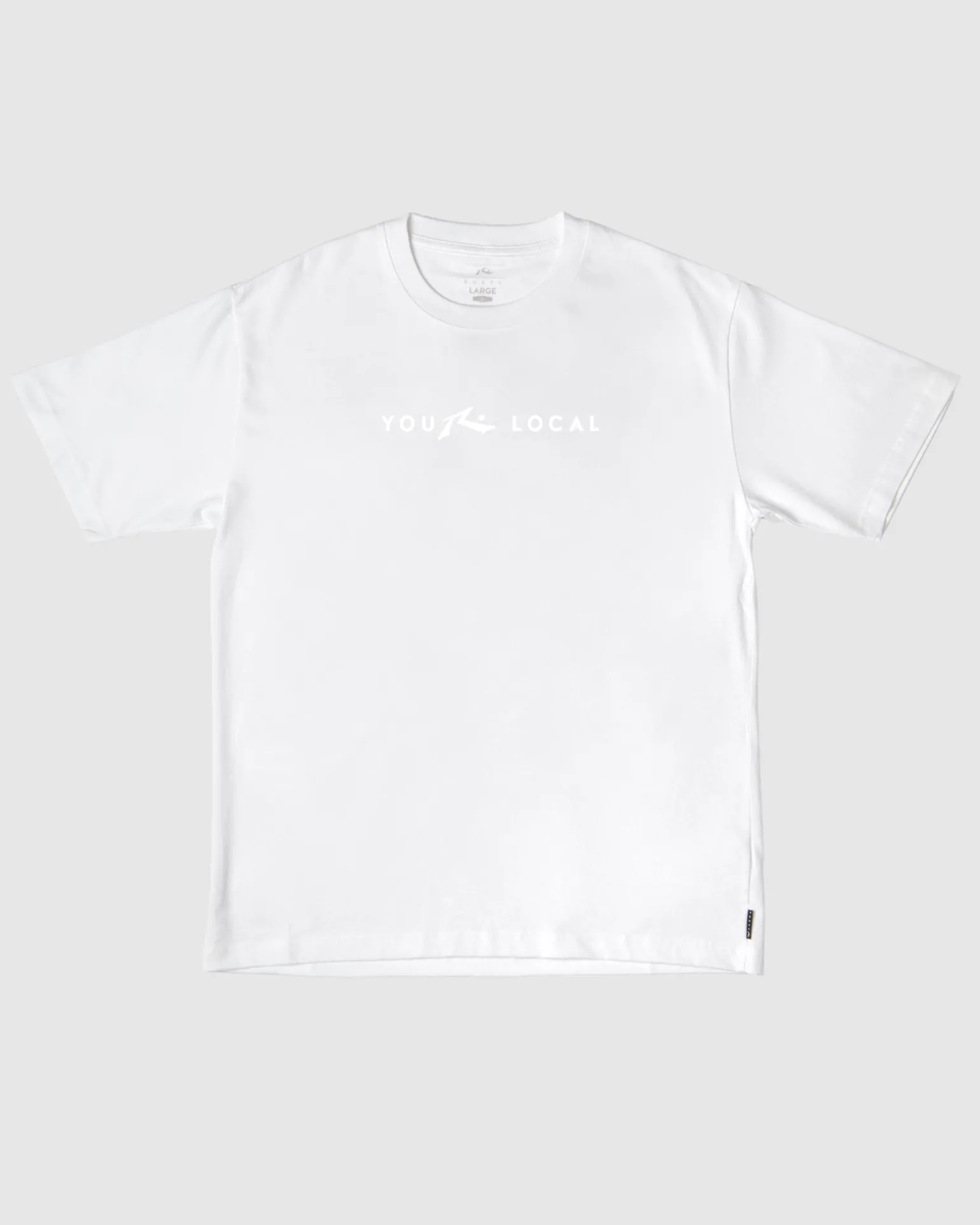 Locals Only Custom Printed Short Sleeve Tee | Rusty New