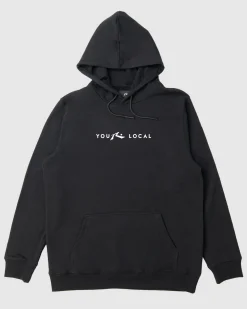 Locals Only Custom Printed Fleece Hoodie | Rusty Best Sale