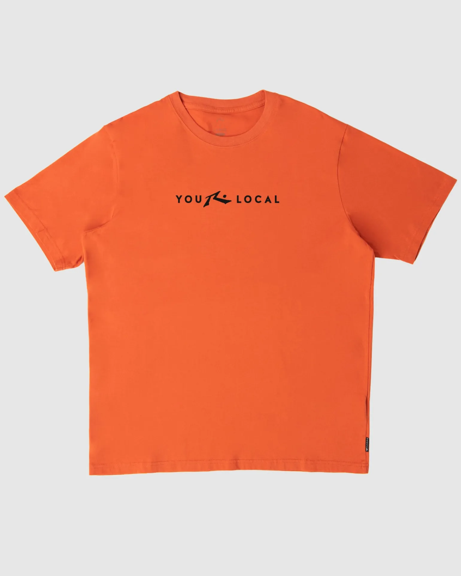 Locals Only Custom Printed Short Sleeve Tee | Rusty New