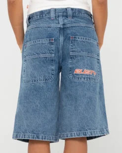 Long Mommy Low Rise Baggy Jort | Rusty Store