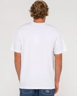 Lot And Tabouli Embroidered Tee | Rusty Online