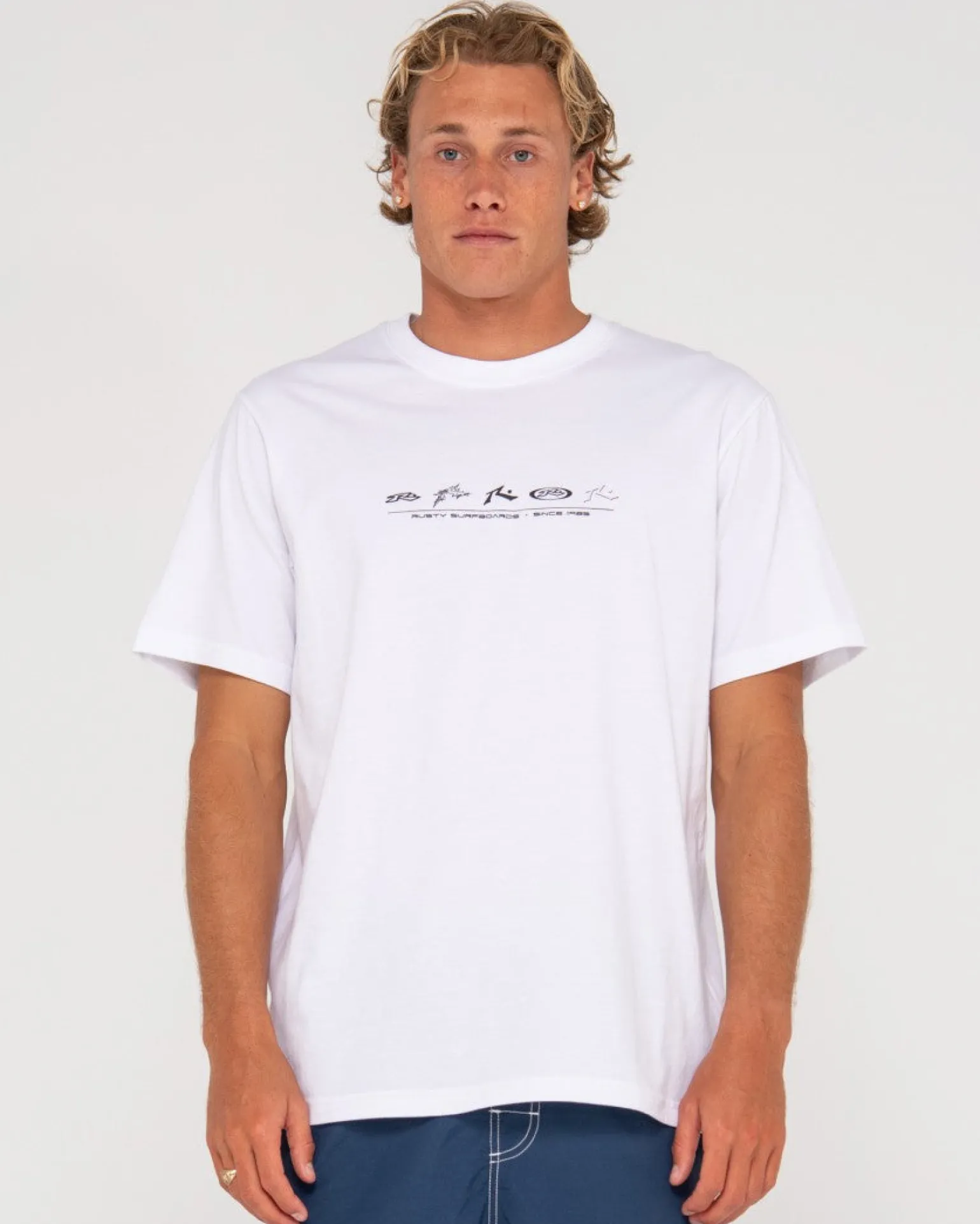 Lot And Tabouli Embroidered Tee | Rusty Online