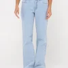 Low Rise Straight Denim Jean | Rusty Sale