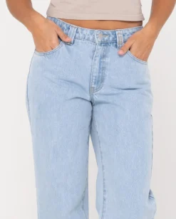 Low Rise Straight Denim Jean | Rusty Sale