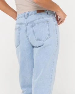 Low Rise Straight Denim Jean | Rusty Sale