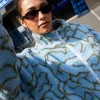 Low Tides Printed Zip Through Sherpa Fleece | Rusty Flash Sale