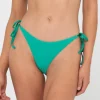 Lucky Rib Towelling Brazilian Side Ties Bikini Bottom | Rusty Shop