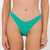 Lucky Rib Towelling Midi Bikini Bottom | Rusty Fashion