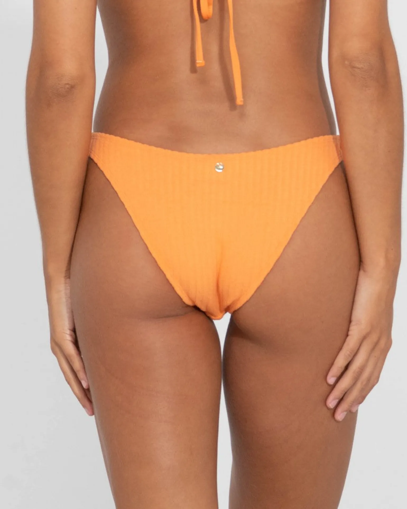 Lucky Rib Towelling Midi Bikini Bottom | Rusty Fashion