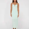 Lucy Cut Out Midi Slip Dress | Rusty New