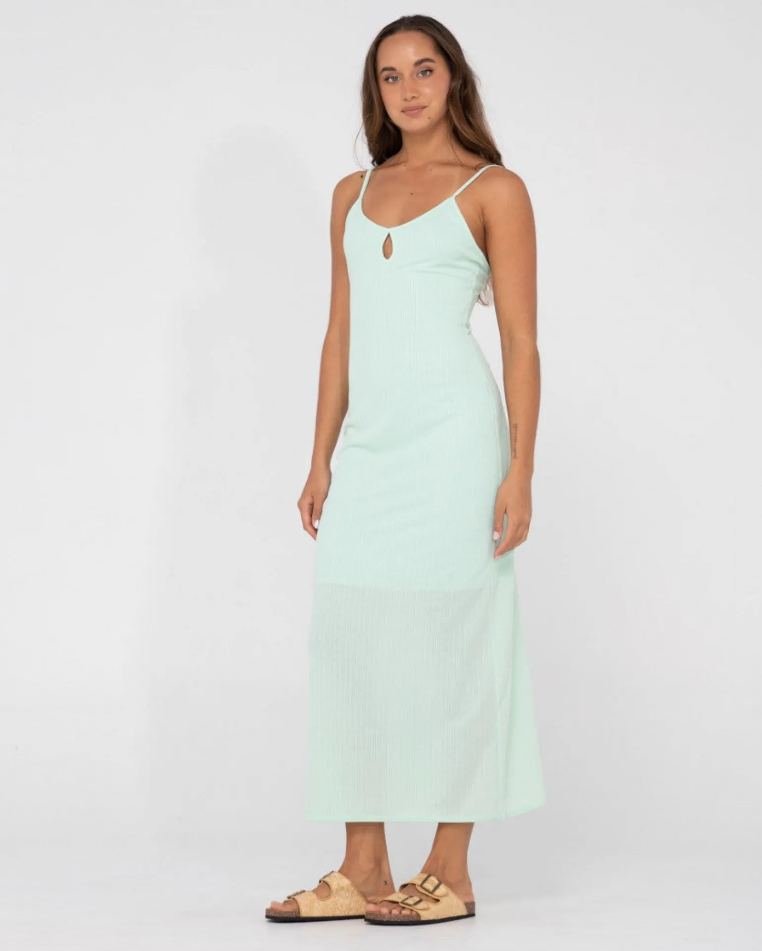 Lucy Cut Out Midi Slip Dress | Rusty New