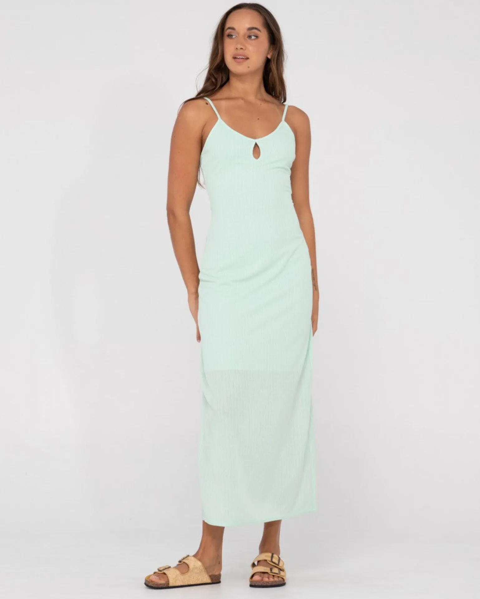 Lucy Cut Out Midi Slip Dress | Rusty New