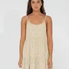 Magnolia Floral Printed Tiered Slip Mini Dress | Rusty Store