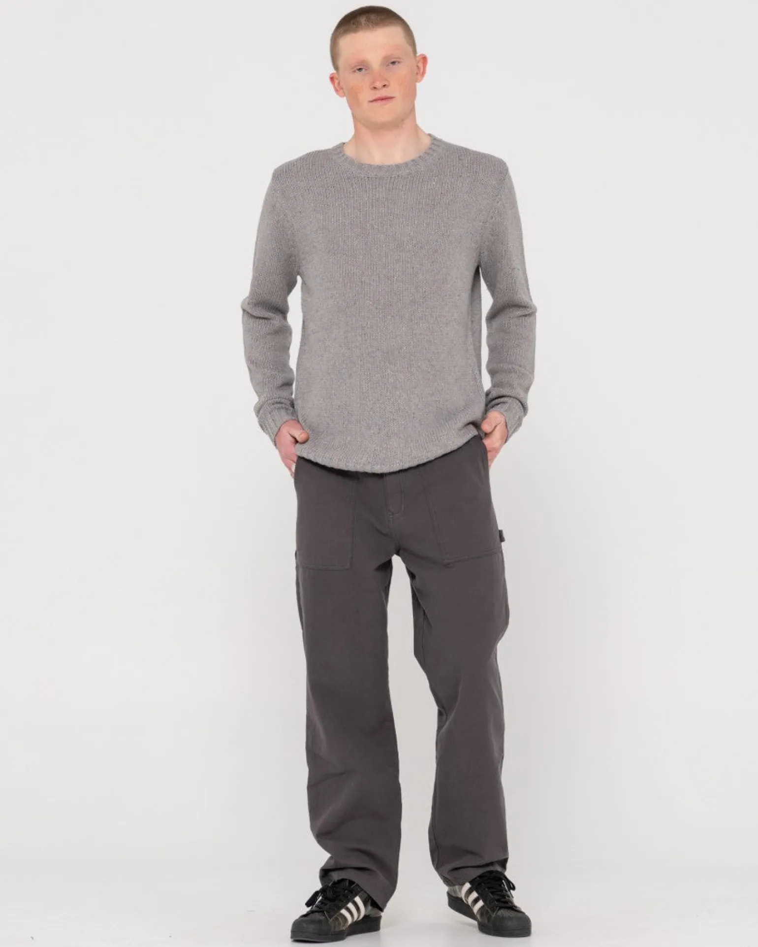Magnuson Crew Neck Knit | Rusty Flash Sale