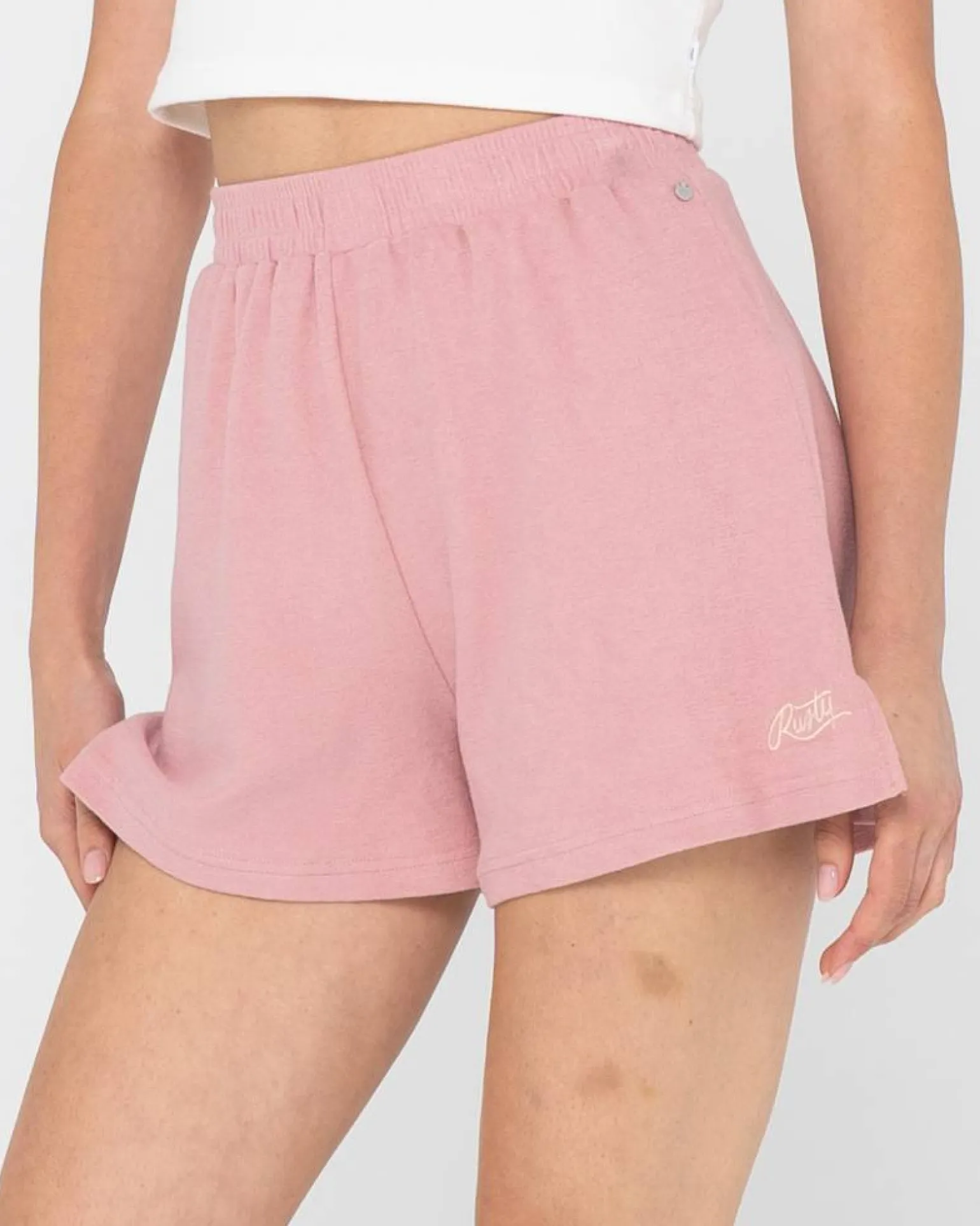 Mala Terry Towelling Elastic Short | Rusty Sale