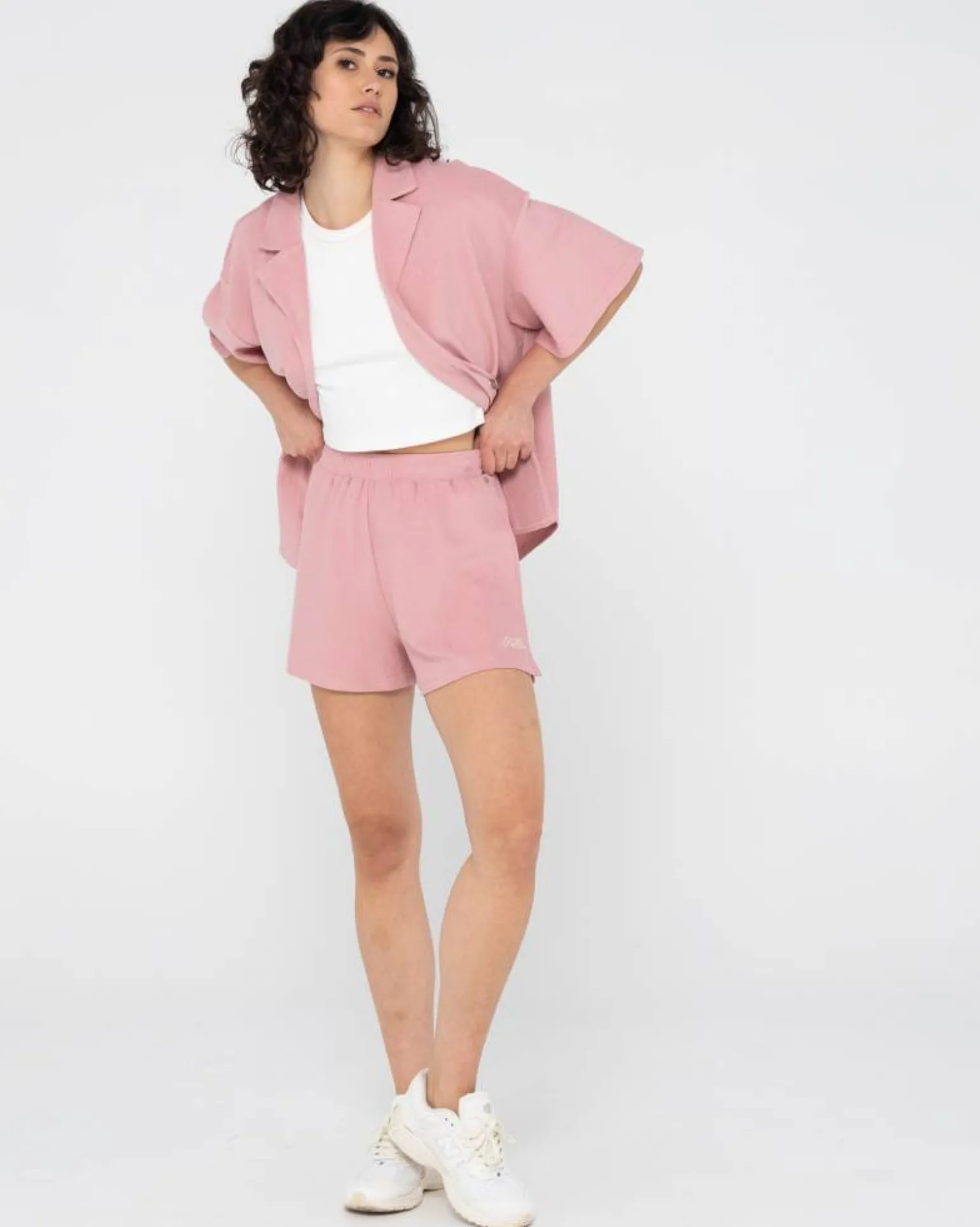 Mala Terry Towelling Elastic Short | Rusty Sale