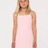 Mala Terry Towelling Mini Dress Girls | Rusty Best Sale