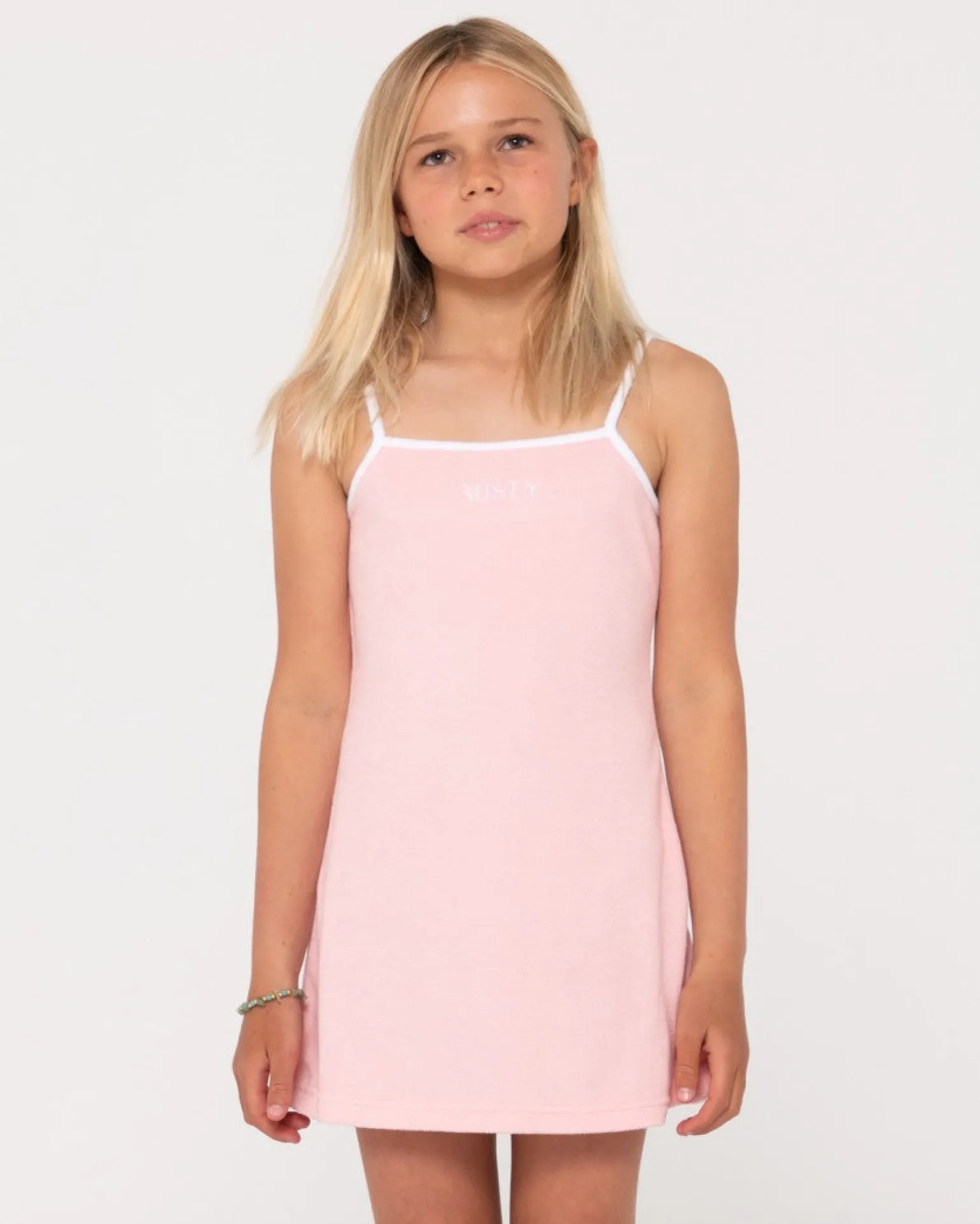 Mala Terry Towelling Mini Dress Girls | Rusty Best Sale