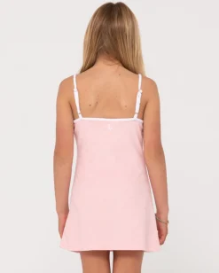 Mala Terry Towelling Mini Dress Girls | Rusty Best Sale
