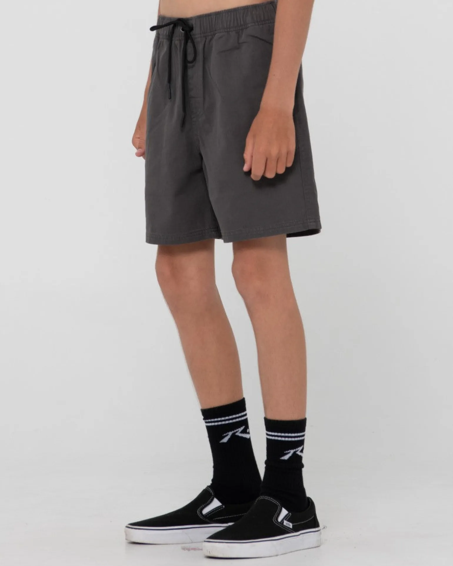 Manila Folder Elastic Short Boys | Rusty Cheap