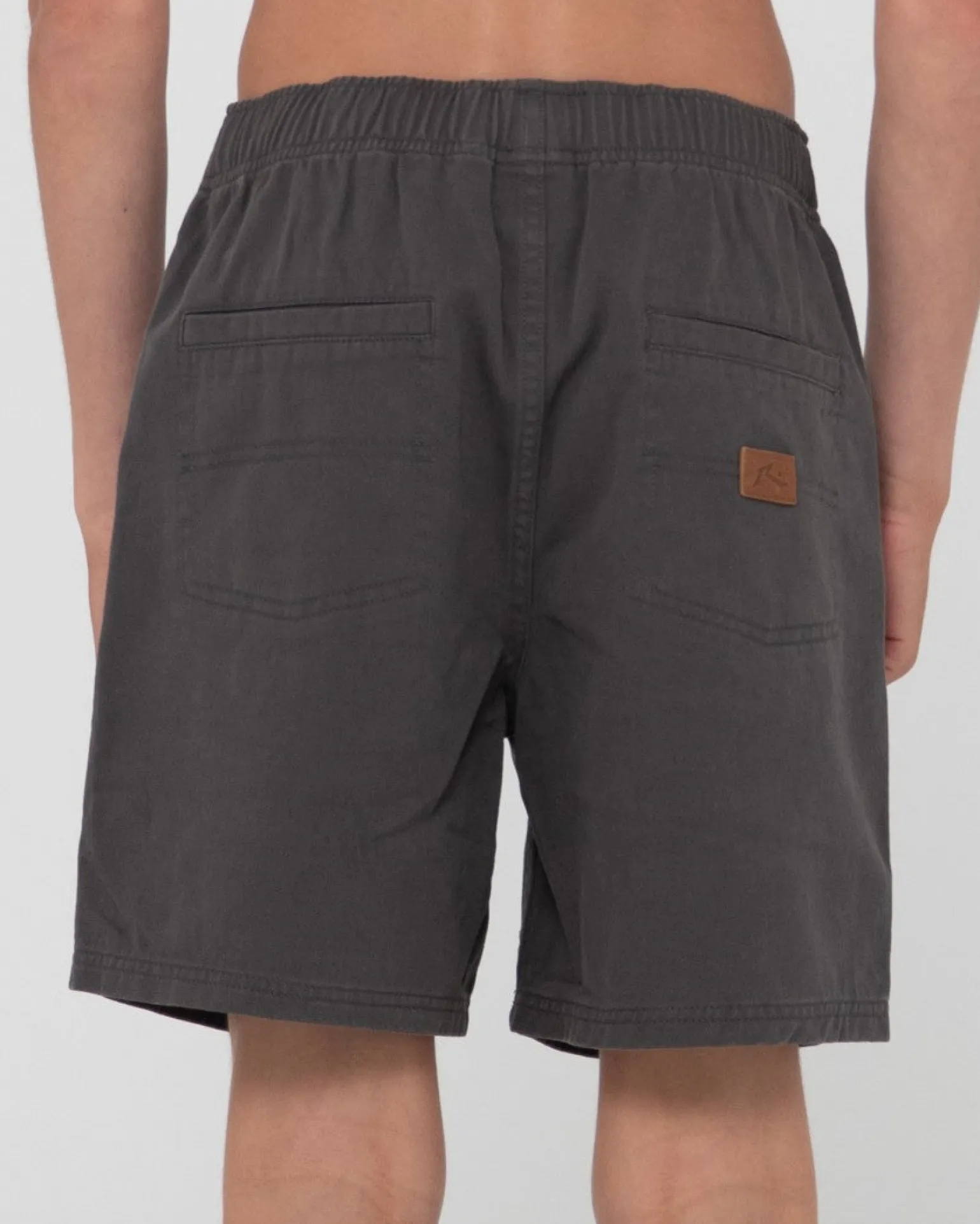 Manila Folder Elastic Short Boys | Rusty Cheap